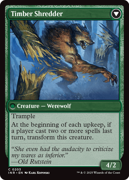 Hinterland Logger (INR-203) [Innistrad Remastered]