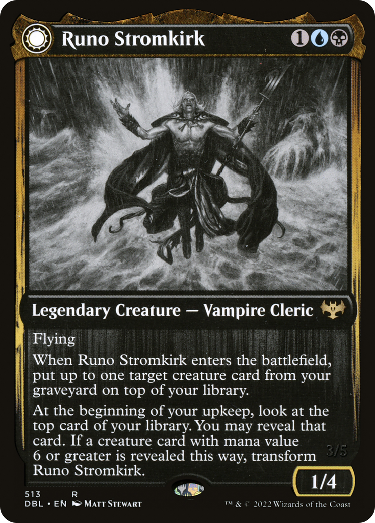 Runo Stromkirk (DBL-513) [Innistrad: Double Feature]
