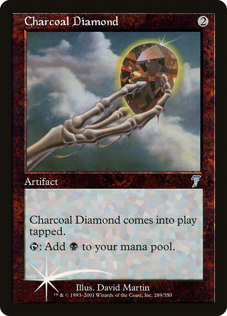 Charcoal Diamond (7ED-289★) [7th Edition] Foil