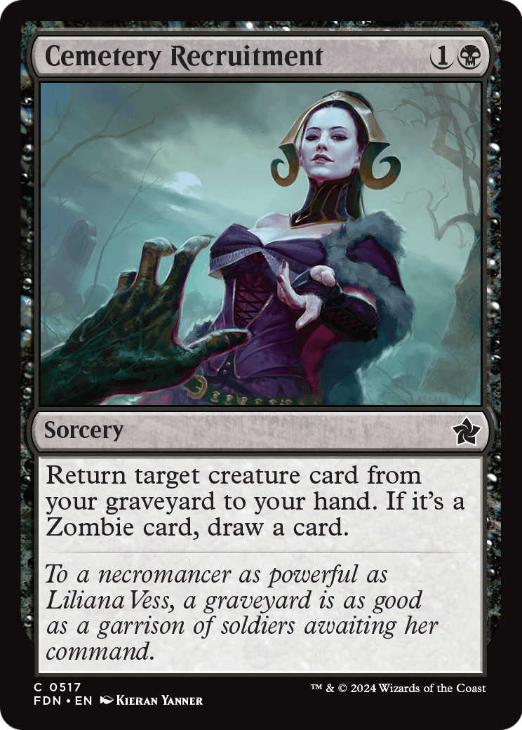 Cemetery Recruitment (FDN-517) [Foundations]