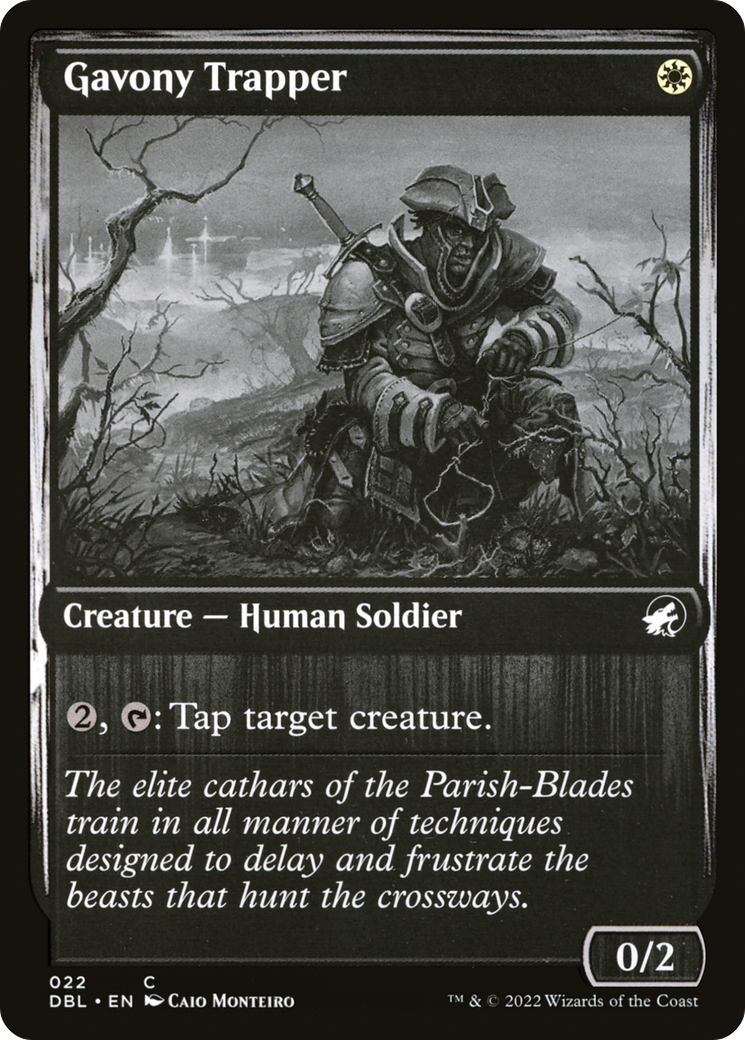 Gavony Trapper (DBL-022) [Innistrad: Double Feature] Foil