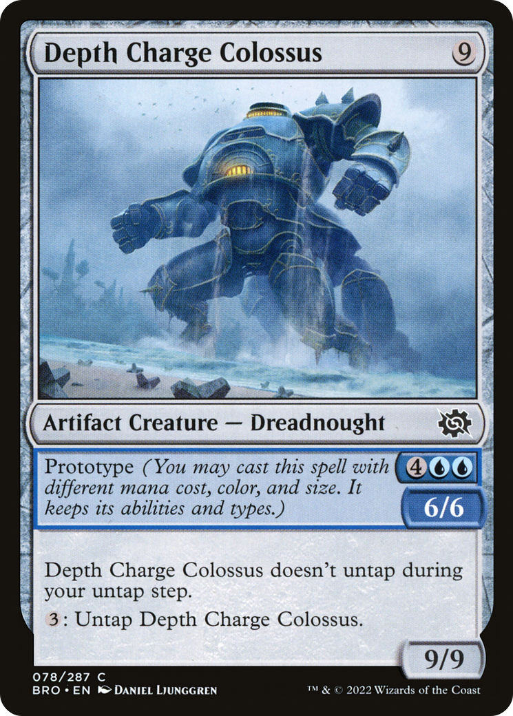 Depth Charge Colossus (BRO-078) [The Brothers' War]