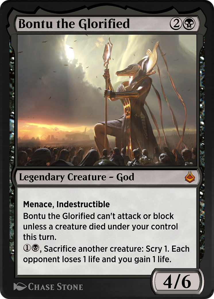 Bontu the Glorified (AKR-095) [Amonkhet Remastered]