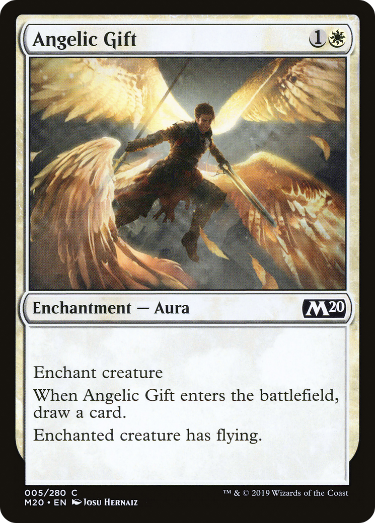 Angelic Gift (M20-005) [Core Set 2020] Foil