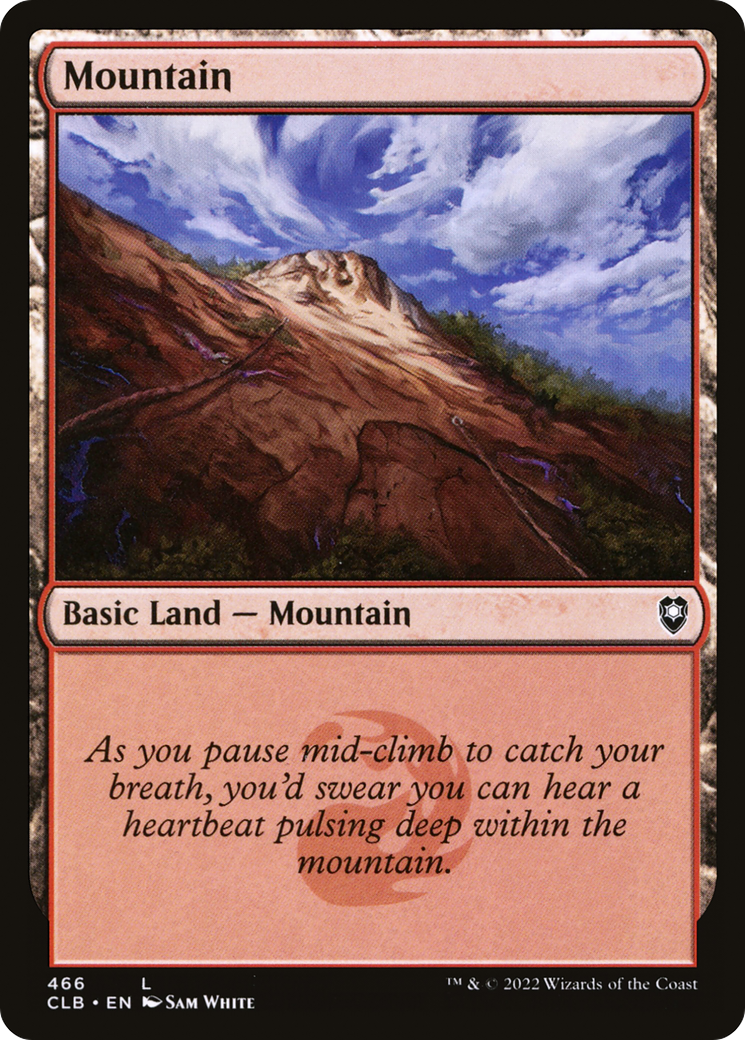Mountain (CLB-466) [Commander Legends: Battle for Baldur's Gate]
