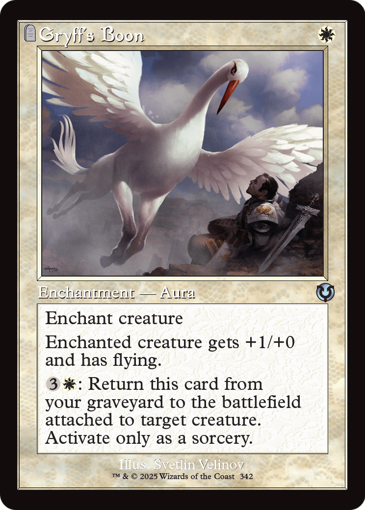 Gryff's Boon (Retro Frame) (INR-342) [Innistrad Remastered]