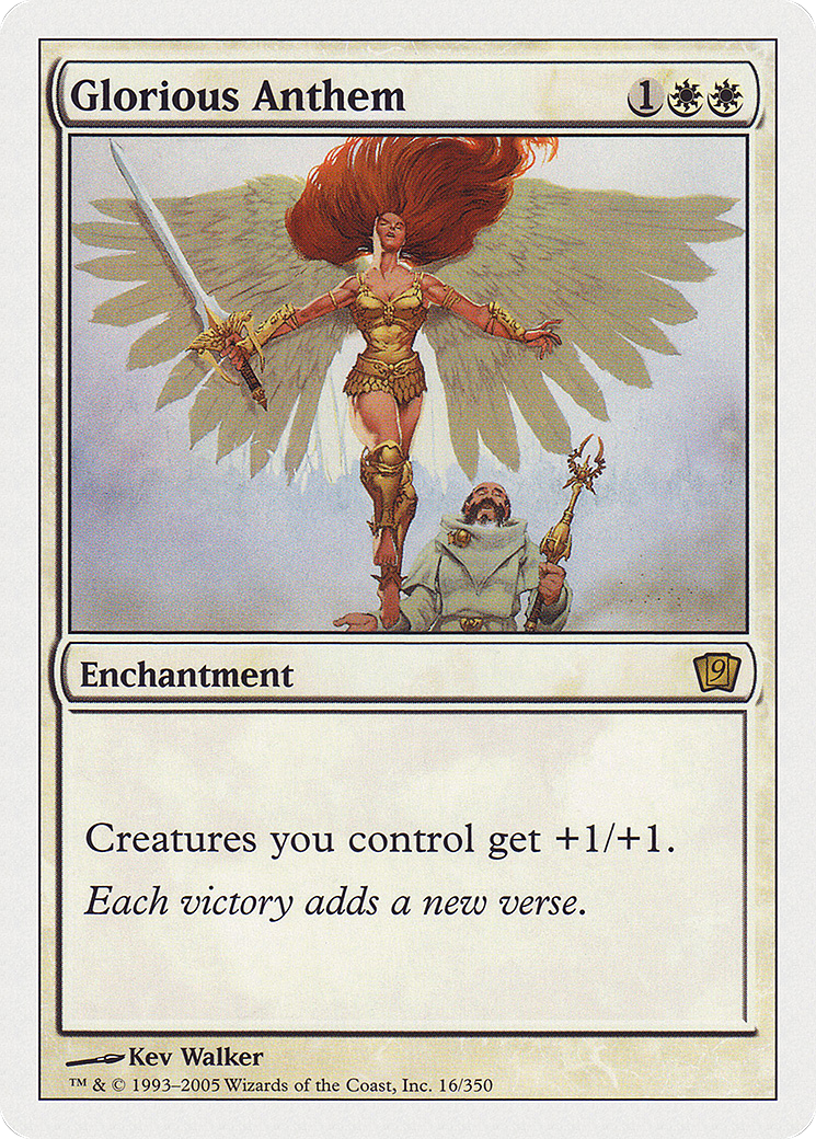Glorious Anthem (9ED-016) [9th Edition]