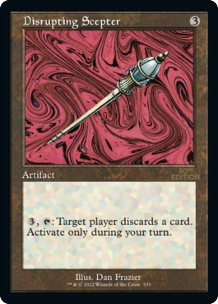 Disrupting Scepter (Retro Frame) (30A-535) [30th Anniversary Edition]
