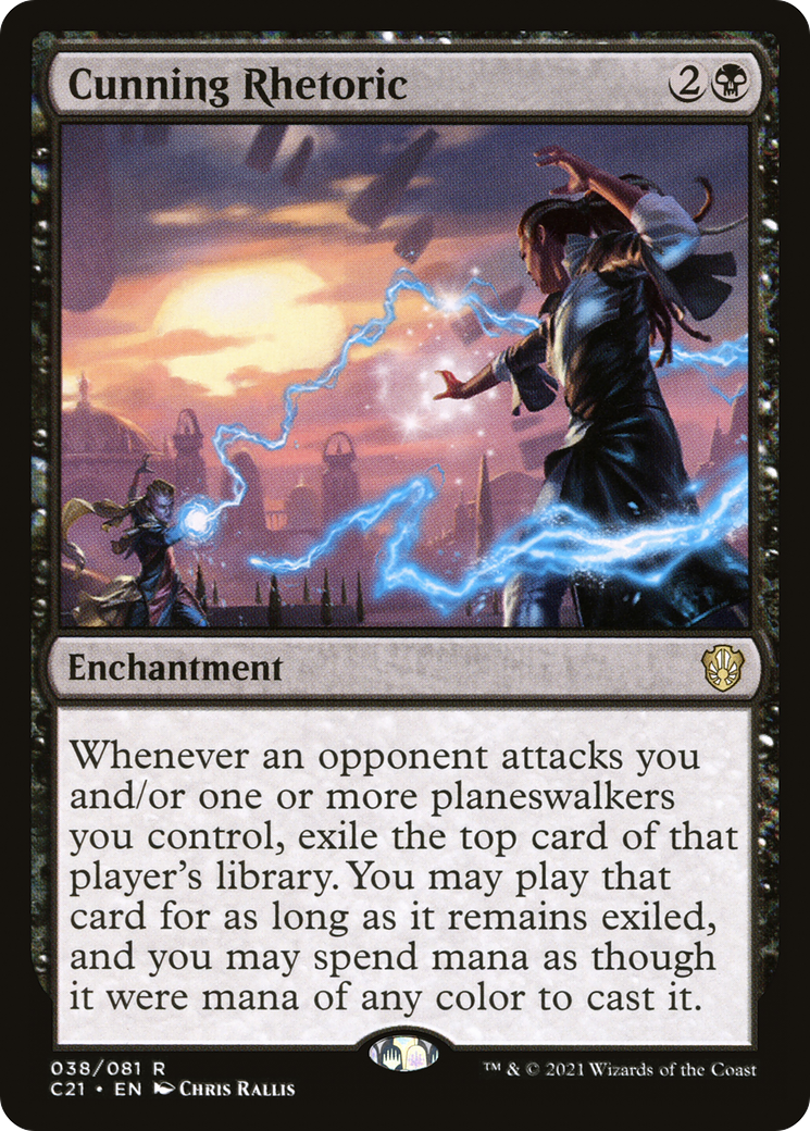 Cunning Rhetoric (C21-038) [Commander 2021]