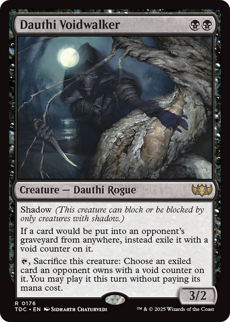 Dauthi Voidwalker (TDC-176) [Commander: Tarkir: Dragonstorm]