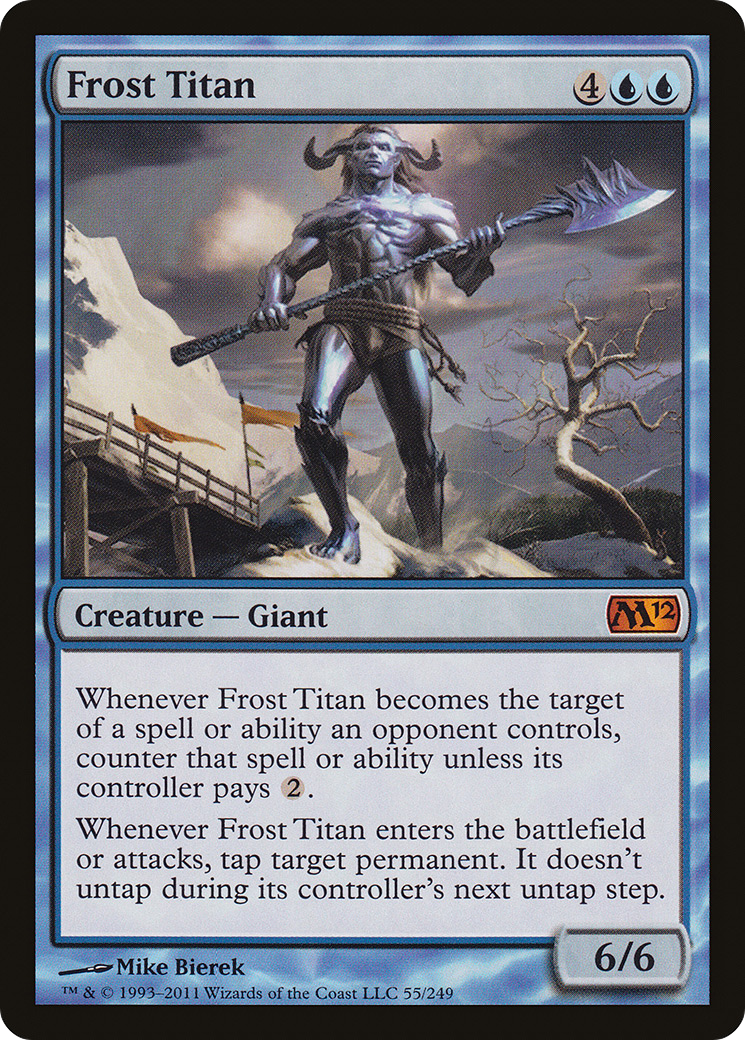 Frost Titan (M12-055) [Magic 2012] Foil