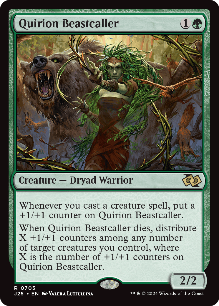 Quirion Beastcaller (J25-703) [Foundations Jumpstart]