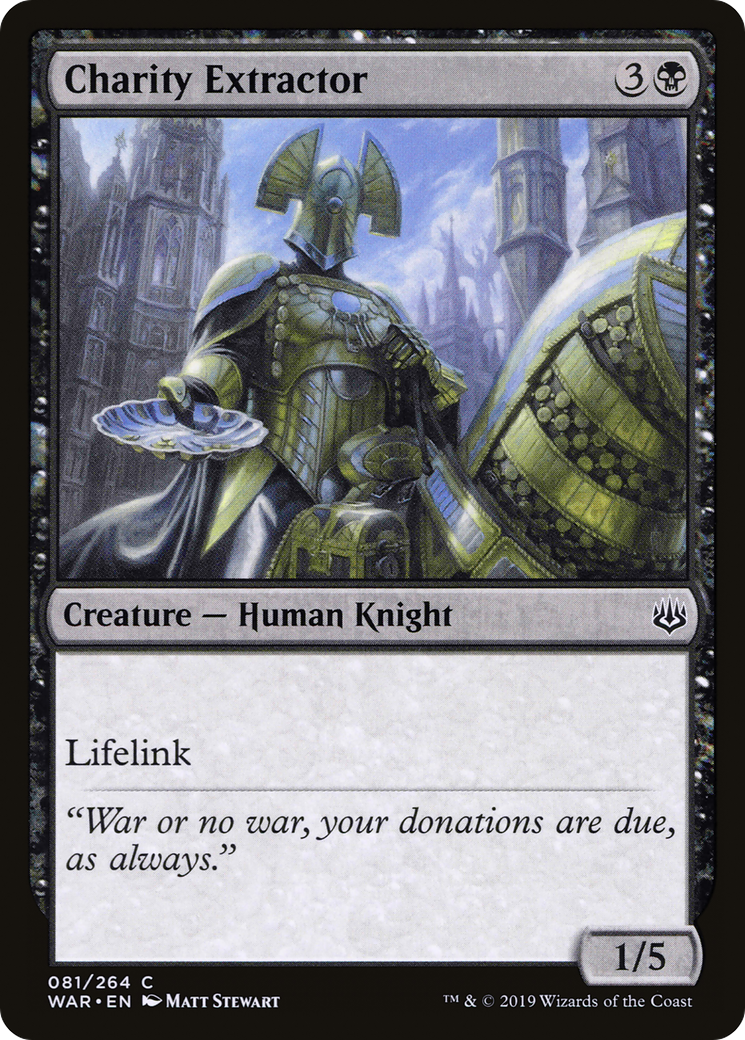 Charity Extractor (WAR-081) [War of the Spark]