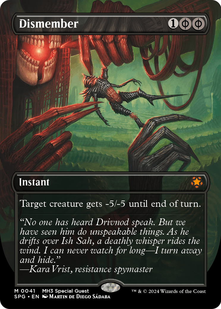 Dismember (Borderless) (SPG-041) [Special Guests] Foil