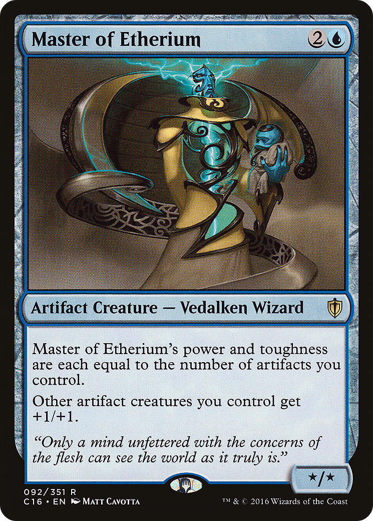 Master of Etherium (C16-092) [Commander 2016]