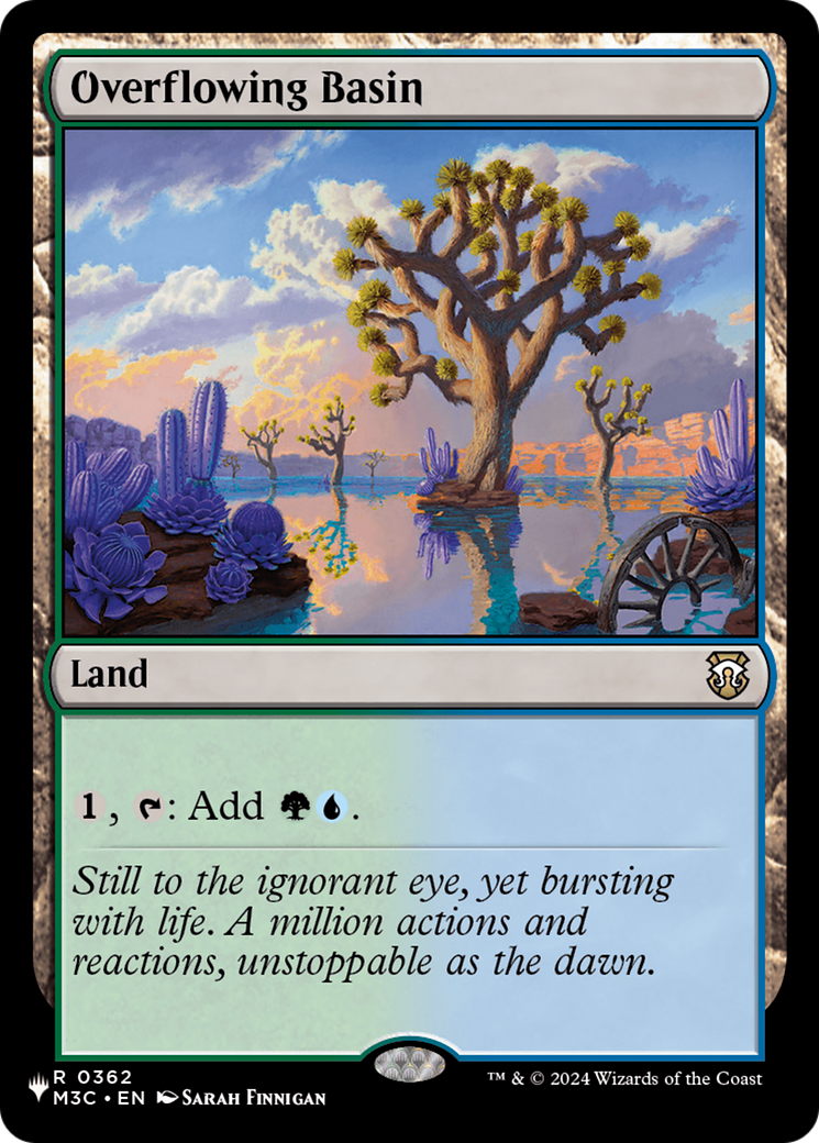 Overflowing Basin (LIST-M3C-362) [The List]