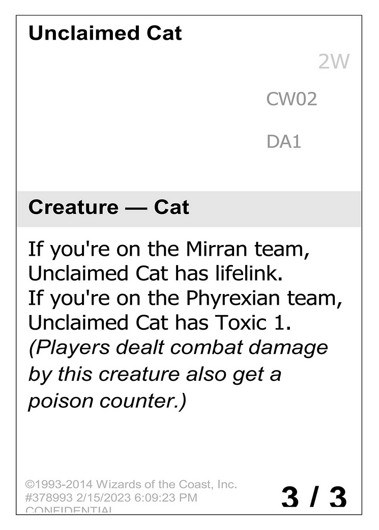 Unclaimed Cat [Unknown Event]