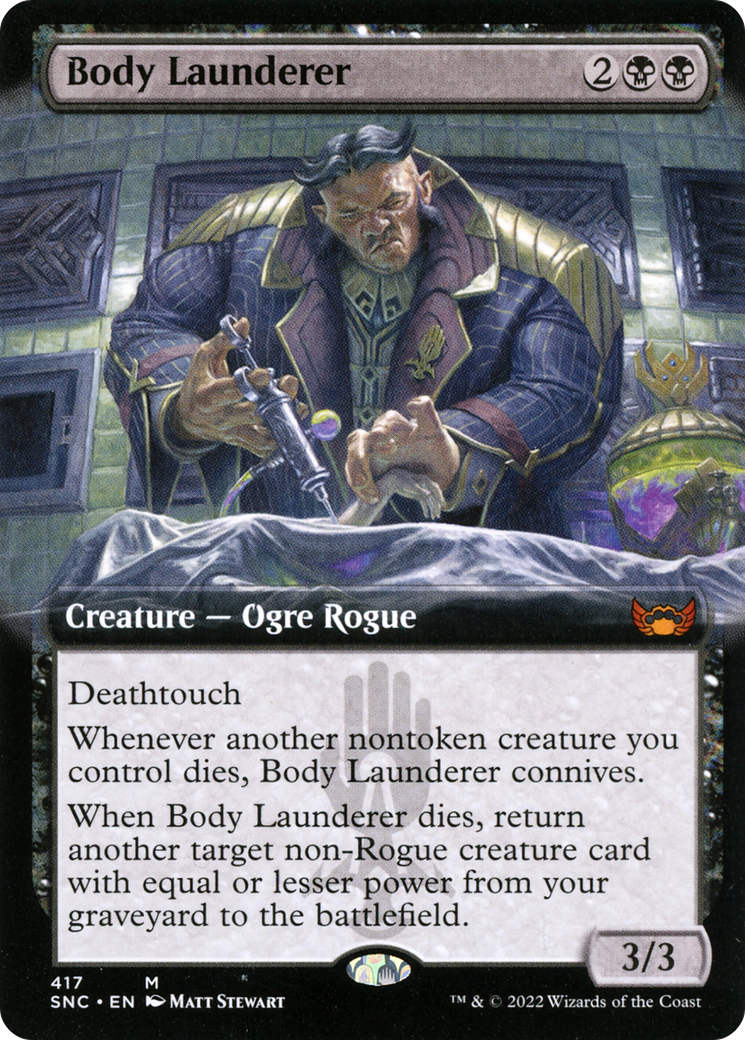 Body Launderer (Extended Art) (SNC-417) [Streets of New Capenna] Foil