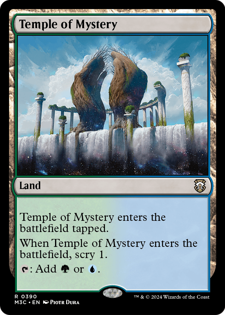 Temple of Mystery (M3C-390) [Modern Horizons 3 Commander]