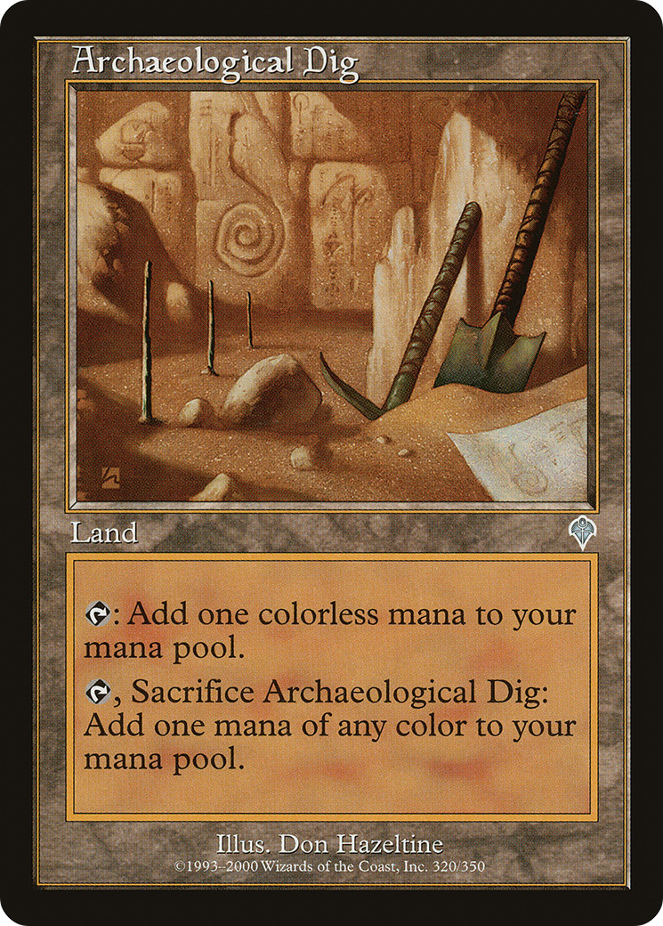 Archaeological Dig (INV-320) [Invasion]