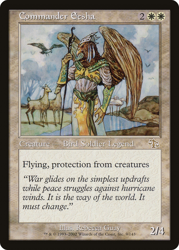 Commander Eesha (JUD-009) [Judgment] Foil