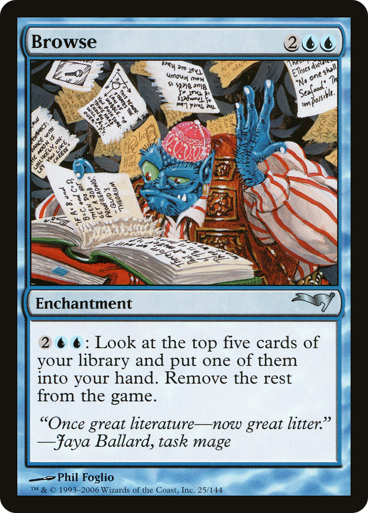 Browse (CTD-025) [Coldsnap Theme Decks]