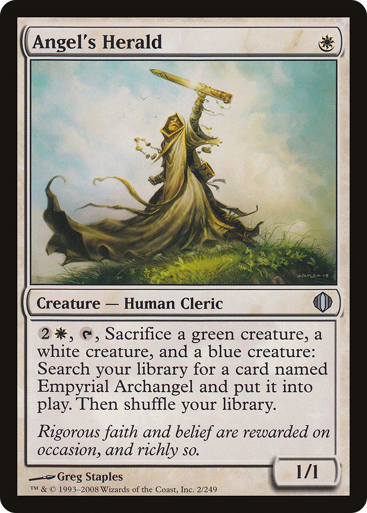 Angel's Herald (ALA-002) [Shards of Alara] Foil