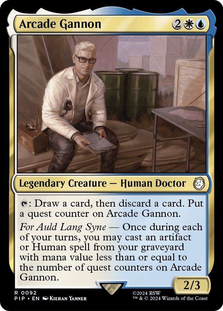 Arcade Gannon (PIP-092) [Fallout] Foil