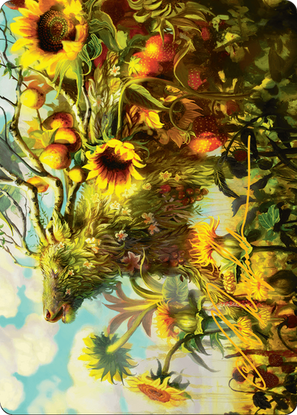Beza, the Bounding Spring // Beza, the Bounding Spring (ABLB-001) (Borderless) [Bloomburrow Art Series]