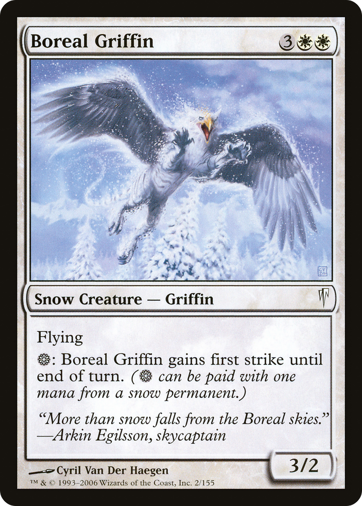 Boreal Griffin (CSP-002) [Coldsnap] Foil