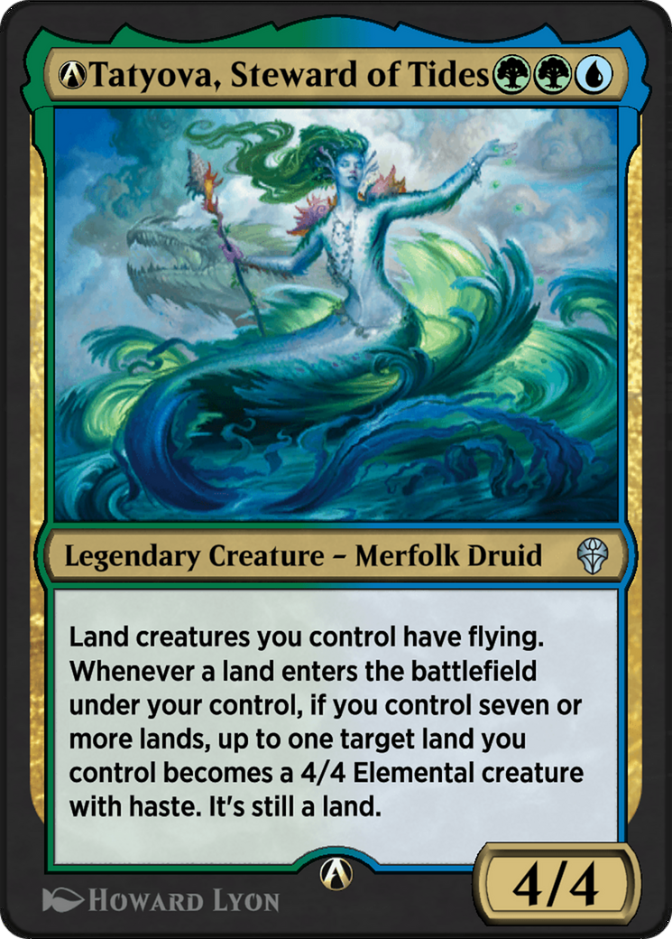 A-Tatyova, Steward of Tides (DMU-A-222) [Dominaria United]