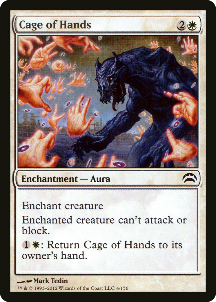 Cage of Hands (PC2-004) [Planechase 2012] Foil