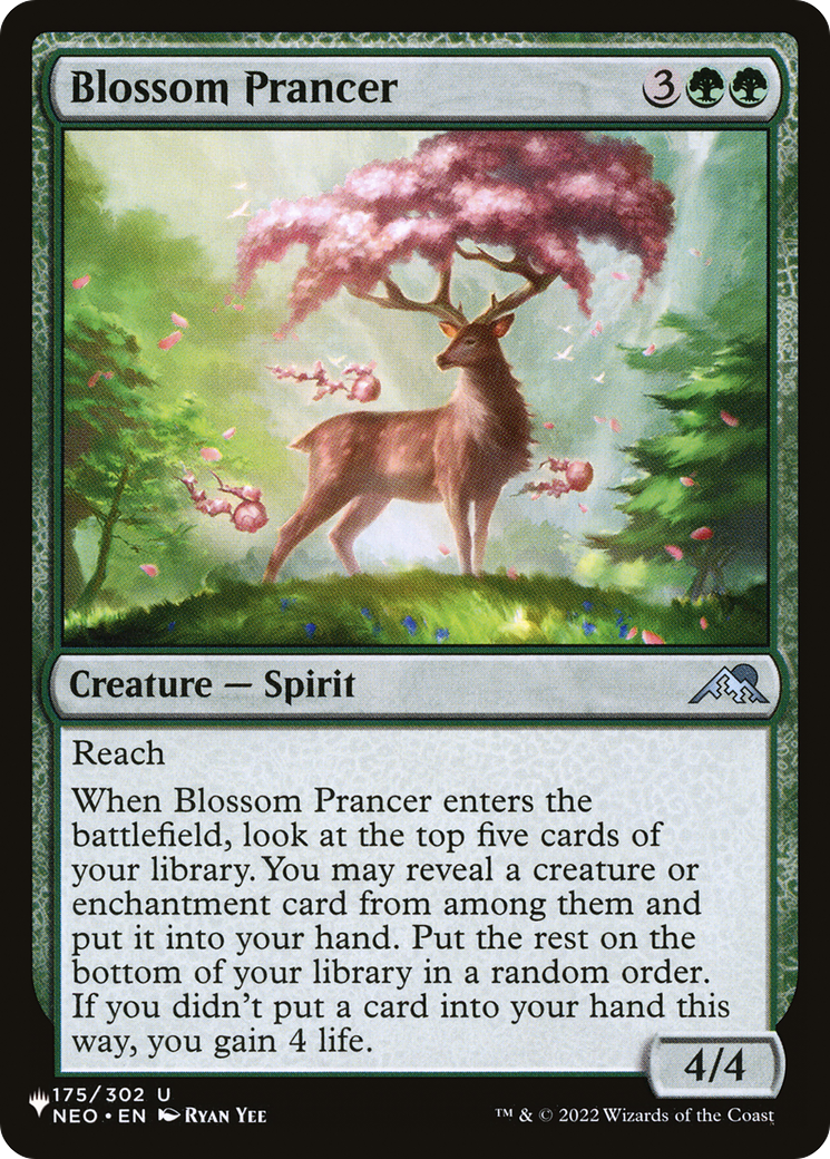 Blossom Prancer (LIST-NEO-175) [The List]