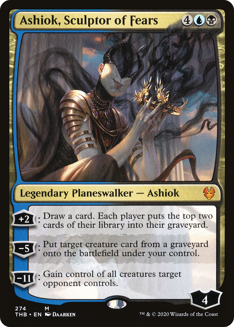 Ashiok, Sculptor of Fears (THB-274) [Theros Beyond Death] Foil