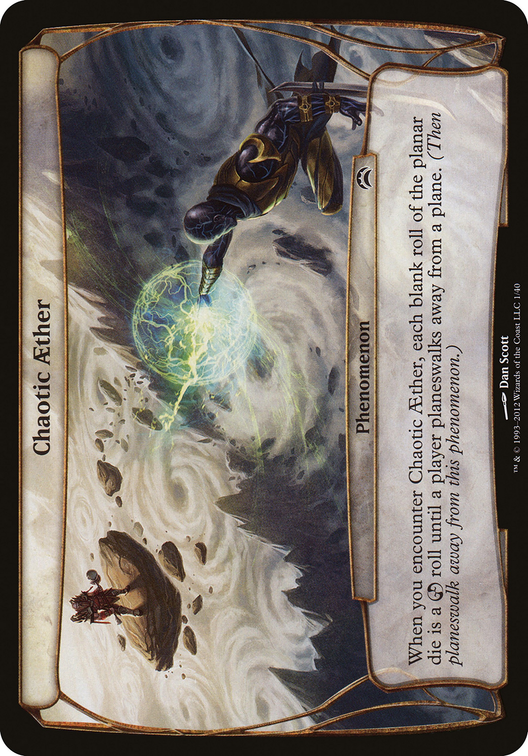 Chaotic Aether (Planechase 2012) (OVER-001) [Planechase 2012 Planes] Foil