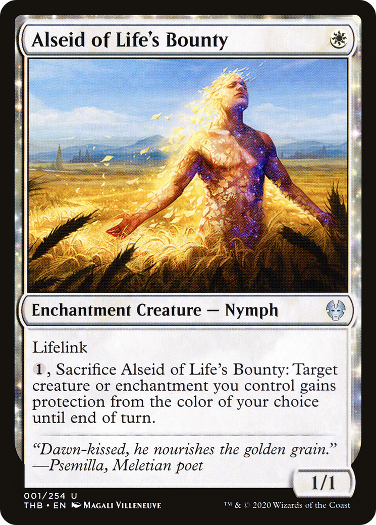 Alseid of Life's Bounty (THB-001) [Theros Beyond Death] Foil