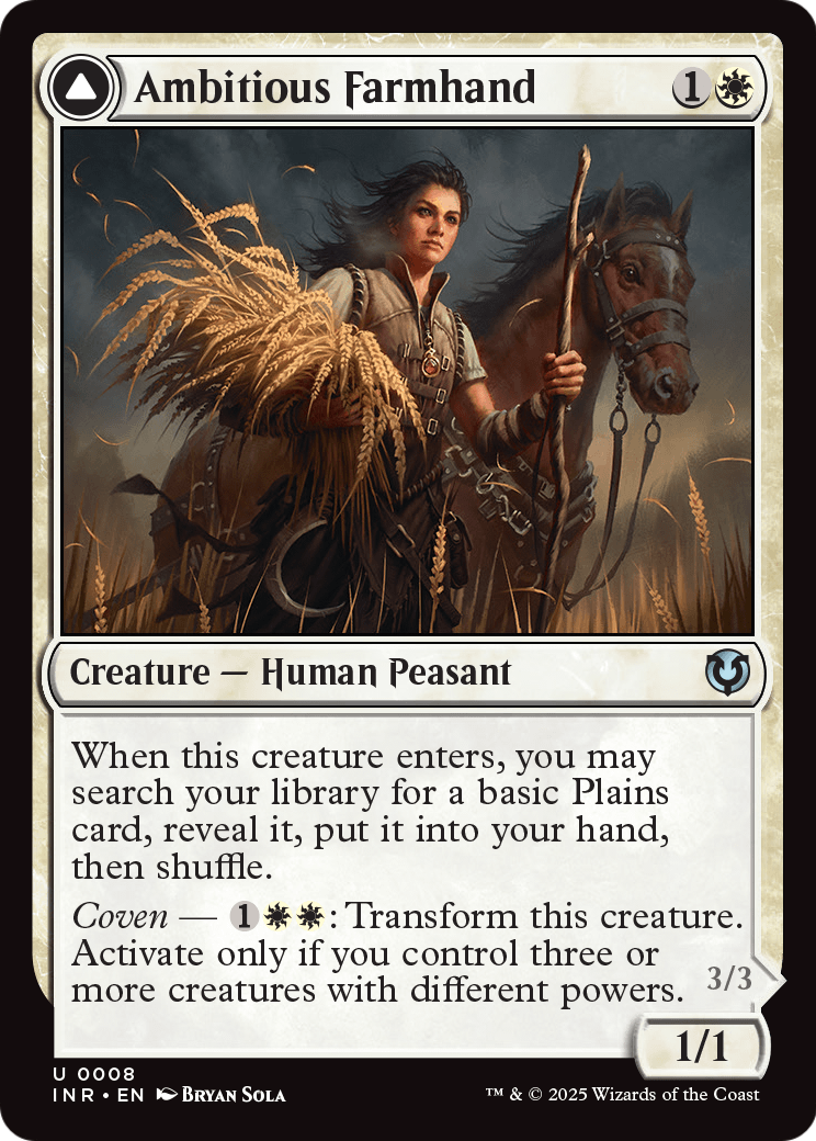 Ambitious Farmhand (INR-008) [Innistrad Remastered]