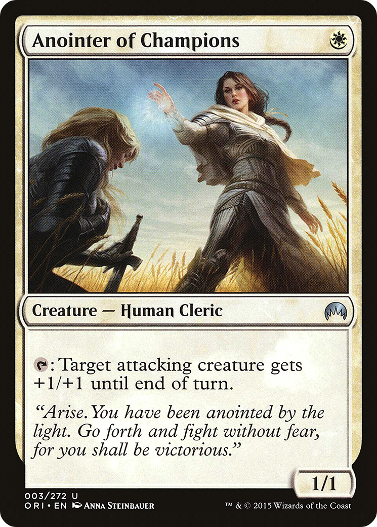 Anointer of Champions (ORI-003) [Magic Origins]