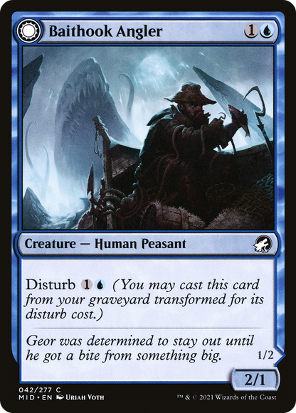 Baithook Angler (MID-042) [Innistrad: Midnight Hunt]