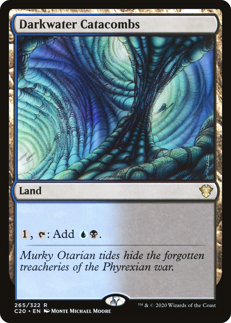 Darkwater Catacombs (C20-265) [Commander 2020]