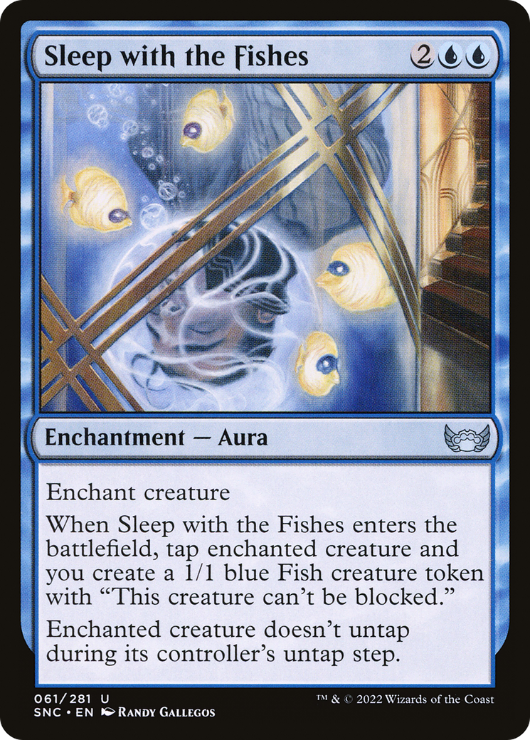 Sleep with the Fishes (SNC-061) [Streets of New Capenna] Foil