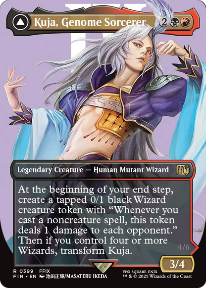 Kuja, Genome Sorcerer (Borderless) (FIN-399) [FINAL FANTASY] Foil