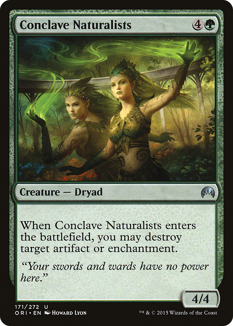 Conclave Naturalists (ORI-171) [Magic Origins] Foil