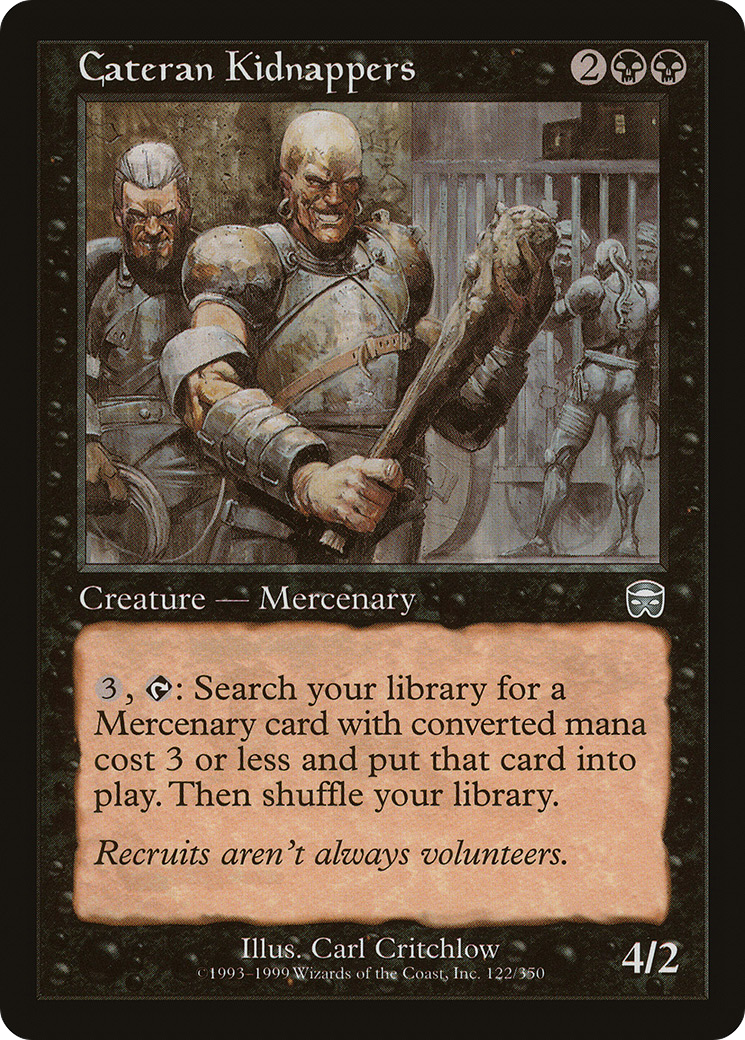 Cateran Kidnappers (MMQ-122) [Mercadian Masques] Foil