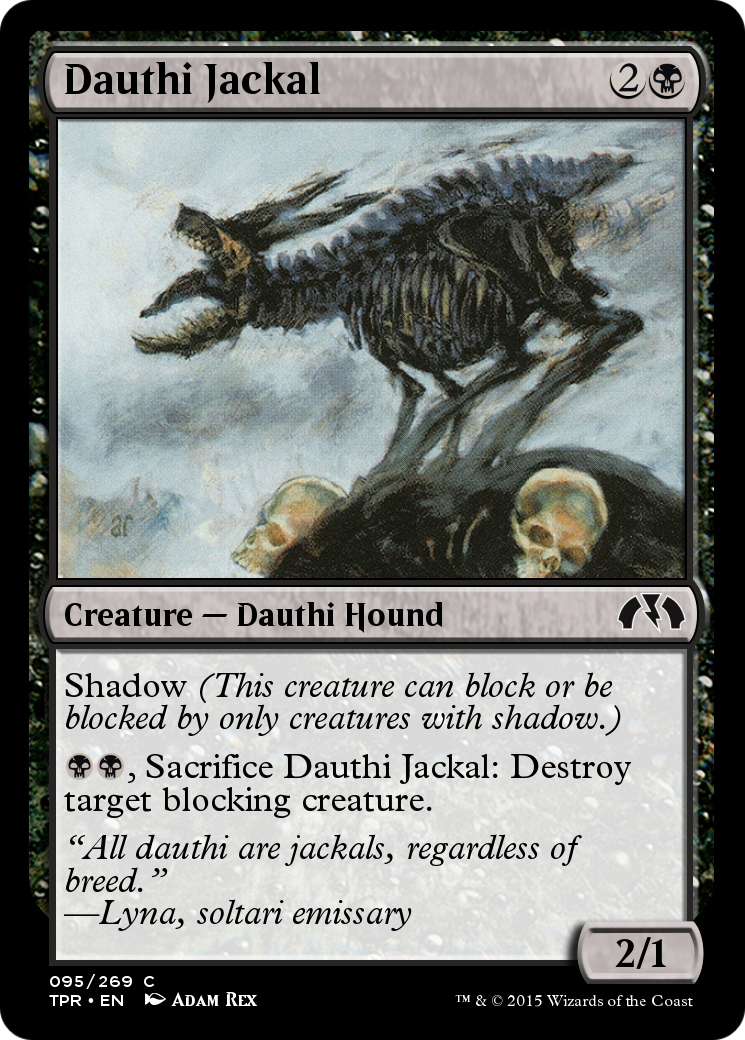 Dauthi Jackal (TPR-095) [Tempest Remastered] Foil
