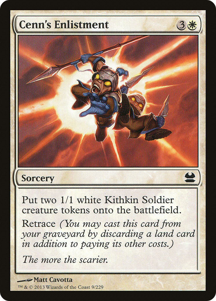 Cenn's Enlistment (MMA-009) [Modern Masters]