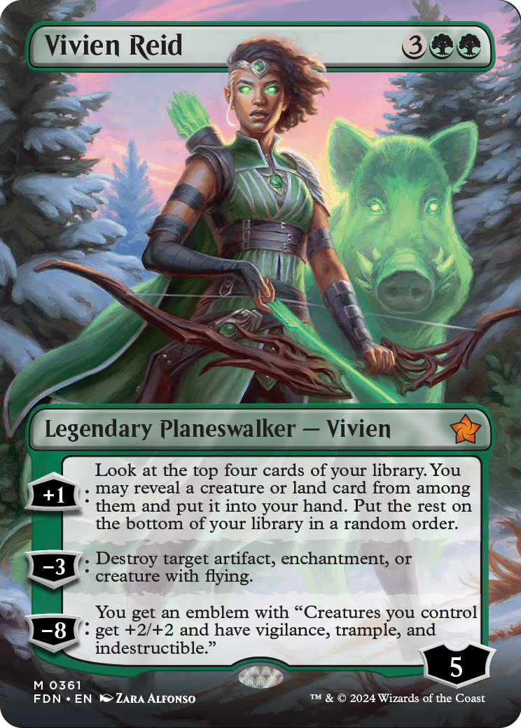 Vivien Reid (Borderless) (FDN-361) [Foundations]