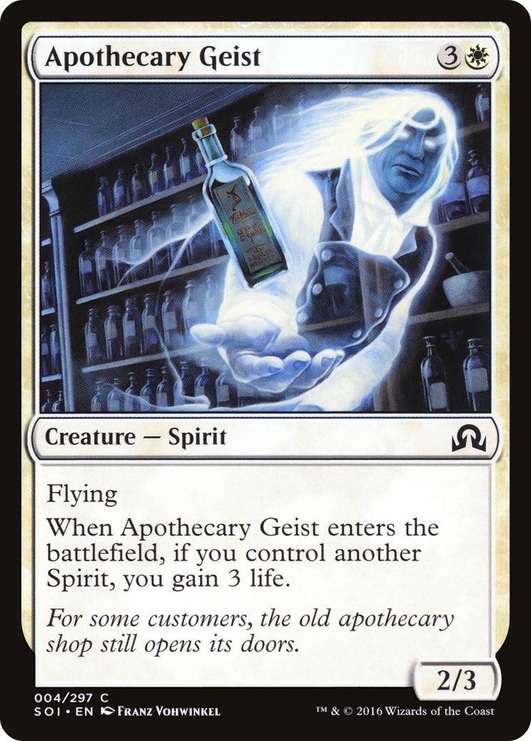 Apothecary Geist (SOI-004) [Shadows over Innistrad]