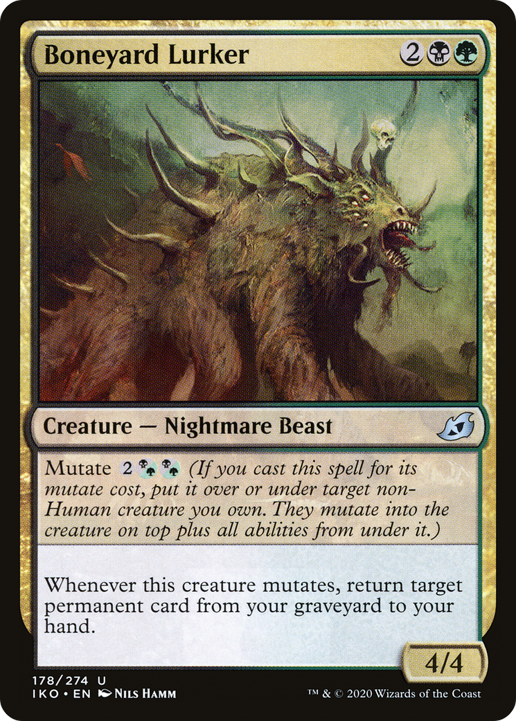 Boneyard Lurker (IKO-178) [Ikoria: Lair of Behemoths]
