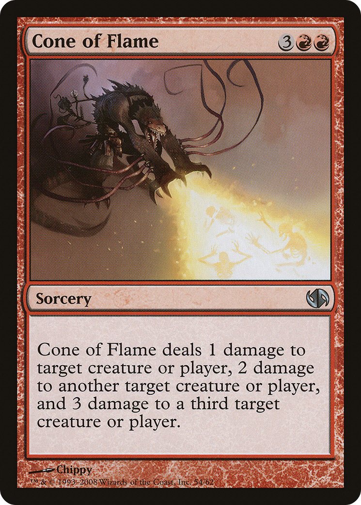 Cone of Flame (DD2-054) [Duel Decks: Jace vs. Chandra]